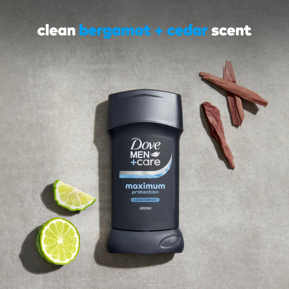 DOVE MEN + CARE Invisible Solid Stick Clean Comfort Maximum Protection Deodorant for Men, 96-Hour Comfort, 2.6 oz - görsel 7