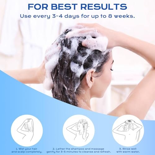 FYZMTL Anti-Dandruff Shampoo - Anti-Fungal Scalp Treatment for Folliculitis, Seborrheic Dermatitis & Scalp Psoriasis, Itchy Scalp Relief & Hydrating Dry Scalp Care for Men & Women (6.75 Fl Oz) - görsel 8