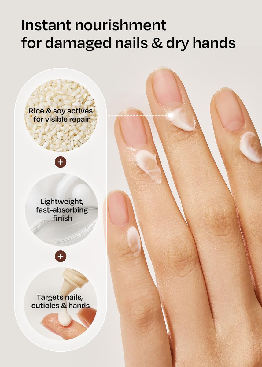 ohora Natural Care Rice Plumping Cuticle Serum – Hydrating Nail Serum with Rice & Soybean Extract, Collagen, Vitamin E & Peptides – Fast-Absorbing, Non-Greasy Nail & Cuticle Care Avelisse