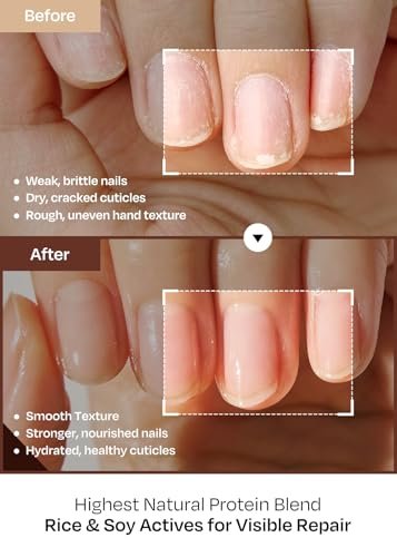 ohora Natural Care Rice Plumping Cuticle Serum – Hydrating Nail Serum with Rice & Soybean Extract, Collagen, Vitamin E & Peptides – Fast-Absorbing, Non-Greasy Nail & Cuticle Care Avelisse