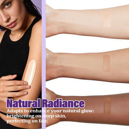 MOSSBIQ Tattoo Cover Up Makeup Waterproof - Long Lasting Body Foundation for Flawless Legs & Body, Natural Radiance, 3.5 Fl Oz Avelisse