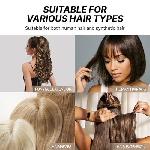 ZQIAN BEAUTY Wig Spray for Synthetic Hair - Detangling Leave In Conditioner for Wigs, Toppers, Extensions & Human Hair, Nourishes & Restores Shine, 5.1 fl oz - görsel 10