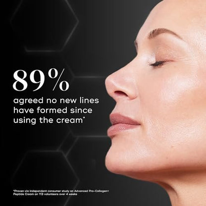 Medik8 Advanced Pro Collagen Peptide Cream - Daily Face Moisturizer for Dry Skin - Lifting Moisturizer Face Cream with Anti-Aging Peptides - 1.6 oz Avelisse