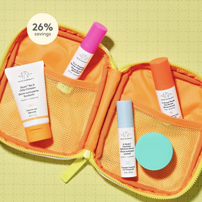 Drunk Elephant The Littles Kit - Travel-Friendly A.M. & P.M. Skincare Essentials, Clean Clinical, Cruelty-Free Avelisse