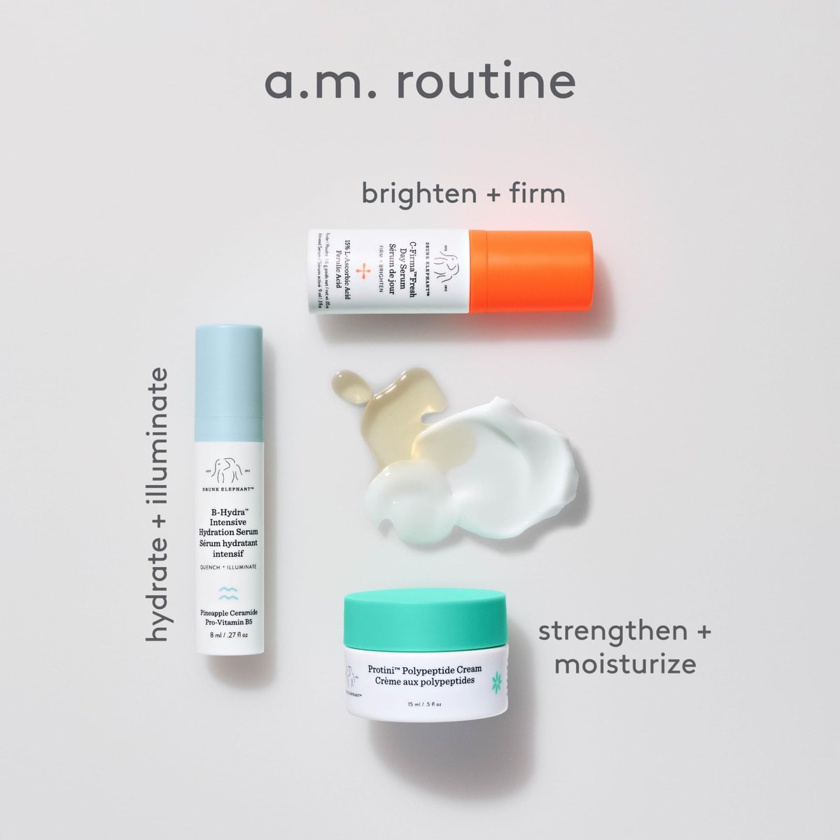 Drunk Elephant The Littles Kit - Travel-Friendly A.M. & P.M. Skincare Essentials, Clean Clinical, Cruelty-Free Avelisse