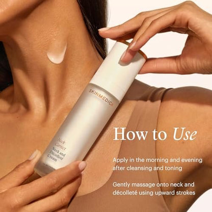 SkinMedica Neck Firming & Tightening Serum - Anti-Aging Cream for Neck & Décolleté (1.7 oz) Avelisse