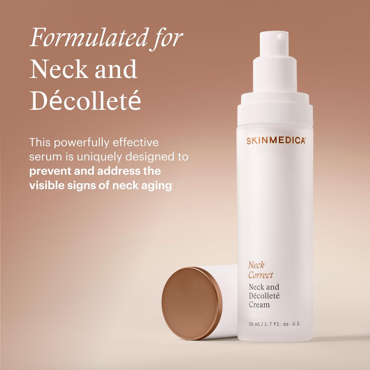 SkinMedica Neck Firming & Tightening Serum - Anti-Aging Cream for Neck & Décolleté (1.7 oz) Avelisse