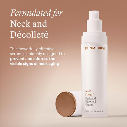 SkinMedica Neck Firming & Tightening Serum - Anti-Aging Cream for Neck & Décolleté (1.7 oz) Avelisse