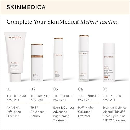 SkinMedica Essential Defense Mineral Shield SPF 32 Tinted Sunscreen for Face - Lightweight, Ideal for Oily & Combination Skin, 1.7 oz Avelisse