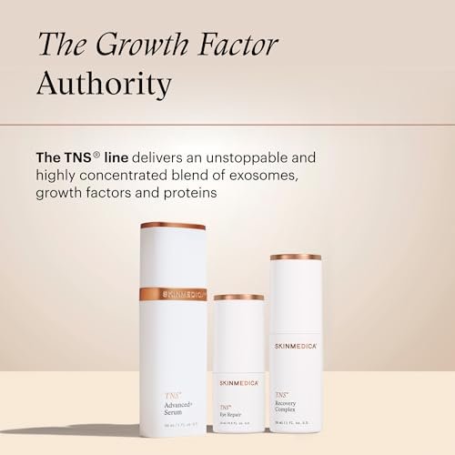 SkinMedica TNS Eye Repair - Hydrating Under Eye Moisturizer for Dark Circles & Wrinkles - Peptide & Vitamin-Infused Formula (0.5 Oz) Avelisse