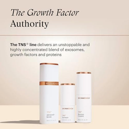 SkinMedica TNS Eye Repair - Hydrating Under Eye Moisturizer for Dark Circles & Wrinkles - Peptide & Vitamin-Infused Formula (0.5 Oz) Avelisse