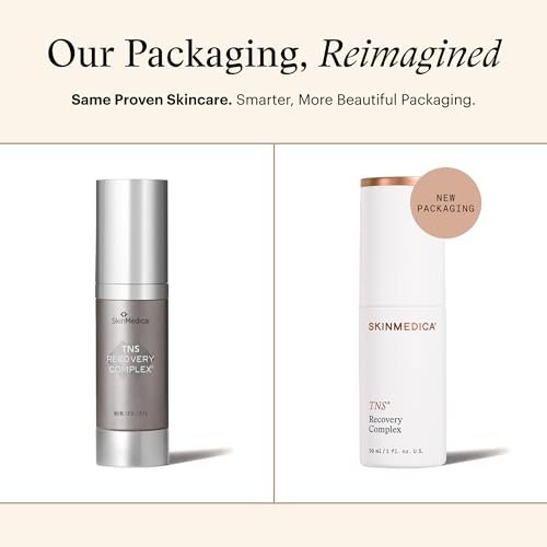 SkinMedica TNS Recovery Complex Facial Treatment - Advanced Growth Factor & Exosome Serum for Skin Rejuvenation, Fine Lines & Wrinkles, 1 oz Avelisse