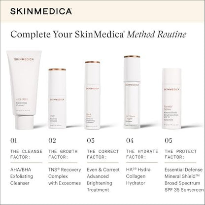 SkinMedica TNS Recovery Complex Facial Treatment - Advanced Growth Factor & Exosome Serum for Skin Rejuvenation, Fine Lines & Wrinkles, 1 oz Avelisse