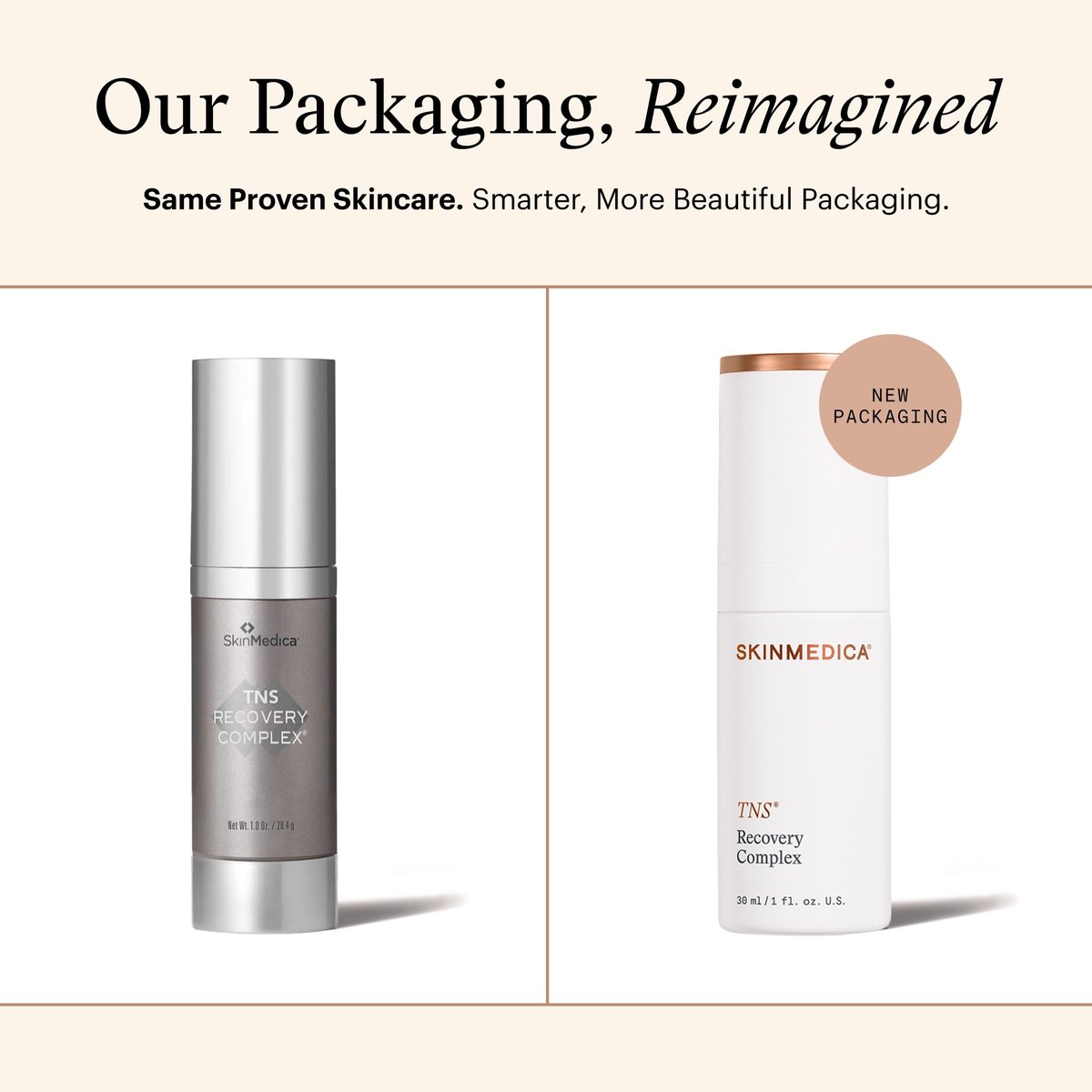 SkinMedica TNS Recovery Complex Facial Treatment - Advanced Growth Factor & Exosome Serum for Skin Rejuvenation, Fine Lines & Wrinkles, 1 oz Avelisse