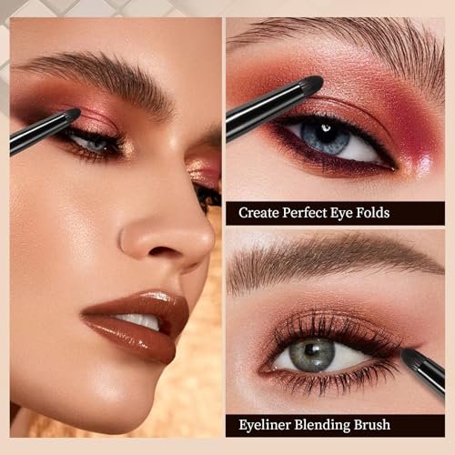 Precise Eyeshadow Smudge Brush | ACMEBEAUTY Pencil Brush for Eye Makeup - görsel 8