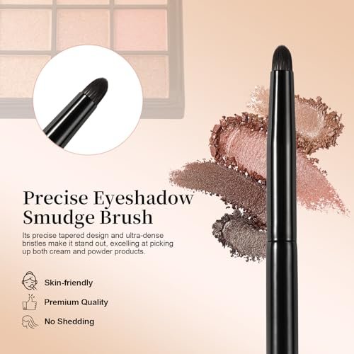 Precise Eyeshadow Smudge Brush | ACMEBEAUTY Pencil Brush for Eye Makeup - görsel 6