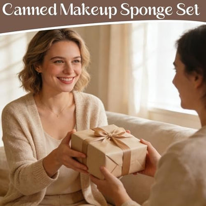 11-Piece Makeup Sponge Set: 5 Blending Sponges, 4 Cushion Puffs & 2 Powder Puffs for Flawless Foundation and Powder Application