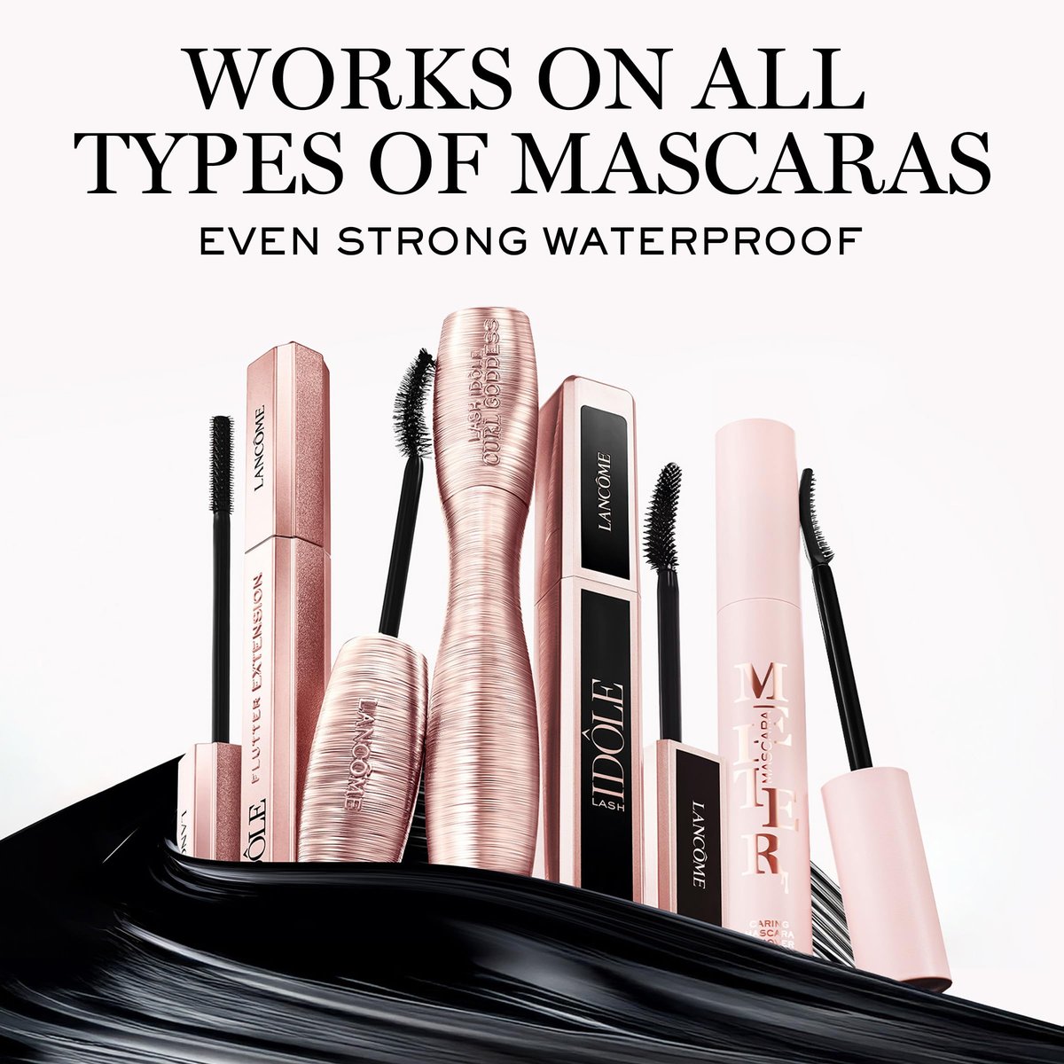 Lancôme Mascara Melter Gentle Mascara Remover – 0.27 fl oz, Hydrating & Non-Irritating for Sensitive Eyes Avelisse