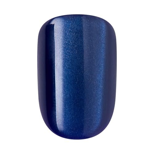 Kiss imPRESS ColorFX Velvet Romance No Glue Press On Nails - Short Purple Squoval - 30 Nails - görsel 10