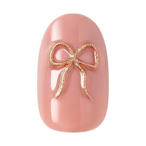 imPRESS Kiss Impress No Glue Mani Press On Nails - 'Close to You' Pink Short Oval Shape - 30 Nails with Prep Pad, File & Stick - görsel 10