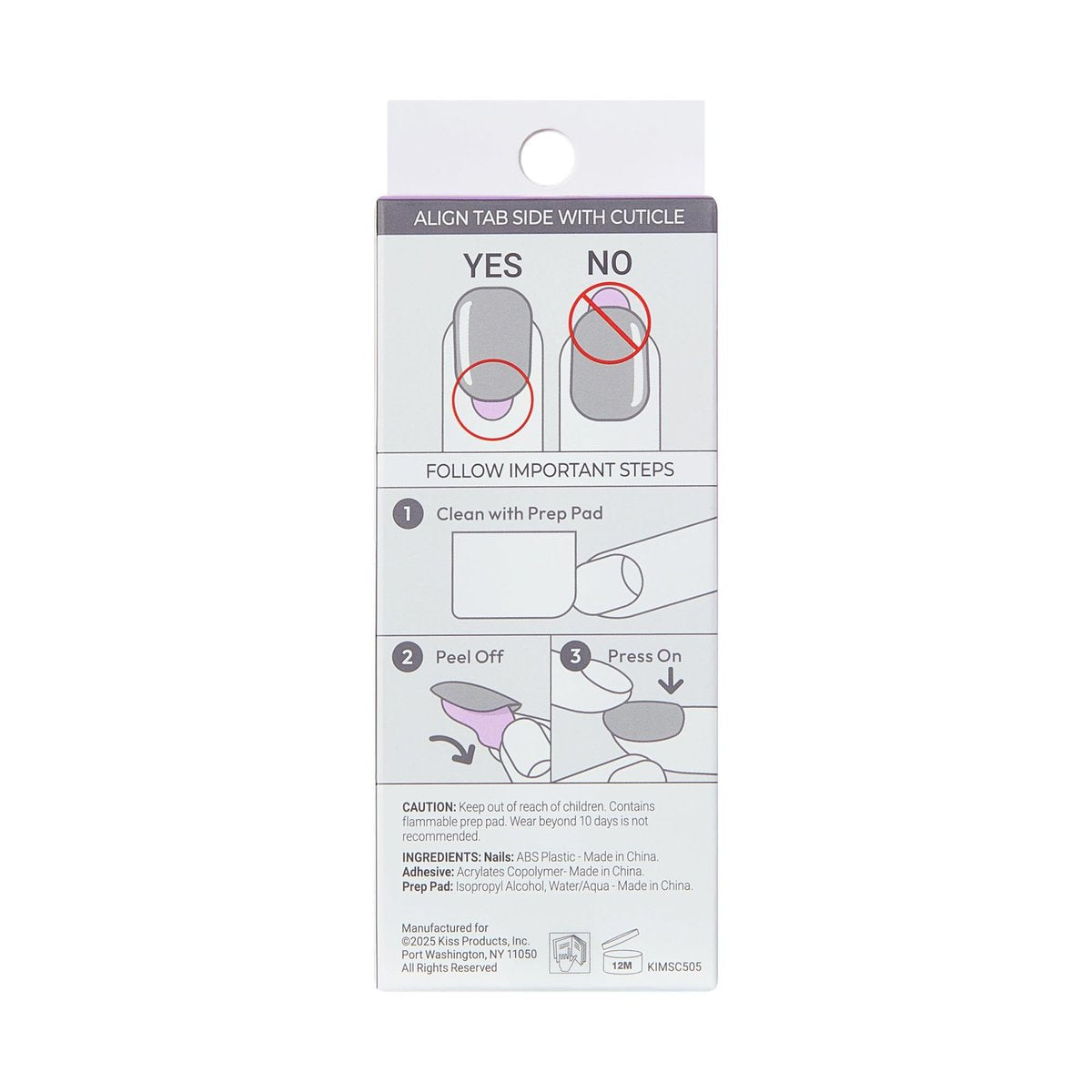 imPRESS Kiss Impress No Glue Mani Press On Nails - 'Close to You' Pink Short Oval Shape - 30 Nails with Prep Pad, File & Stick - görsel 17