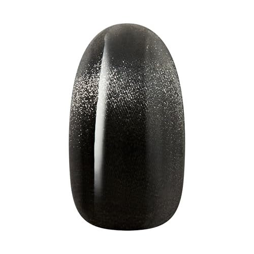 Kiss imPRESS ColorFX No Glue Press On Nails - Best Wishes, Black, Medium Oval (30 Nails + Tools) - görsel 10