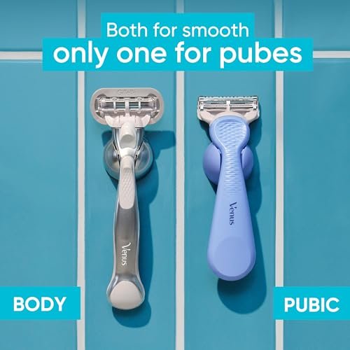 Gillette Venus Intimate Grooming Women's Razor for Pubic Hair + Body, Shaving Kit (1 Body + 1 Pubic Razor) - görsel 6