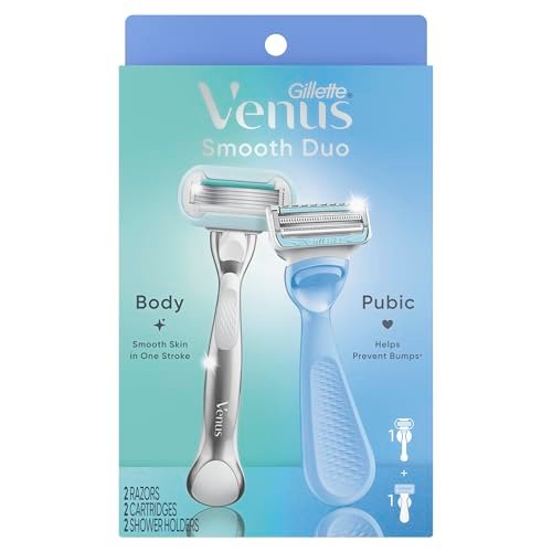 Gillette Venus Intimate Grooming Women's Razor for Pubic Hair + Body, Shaving Kit (1 Body + 1 Pubic Razor) - görsel 18