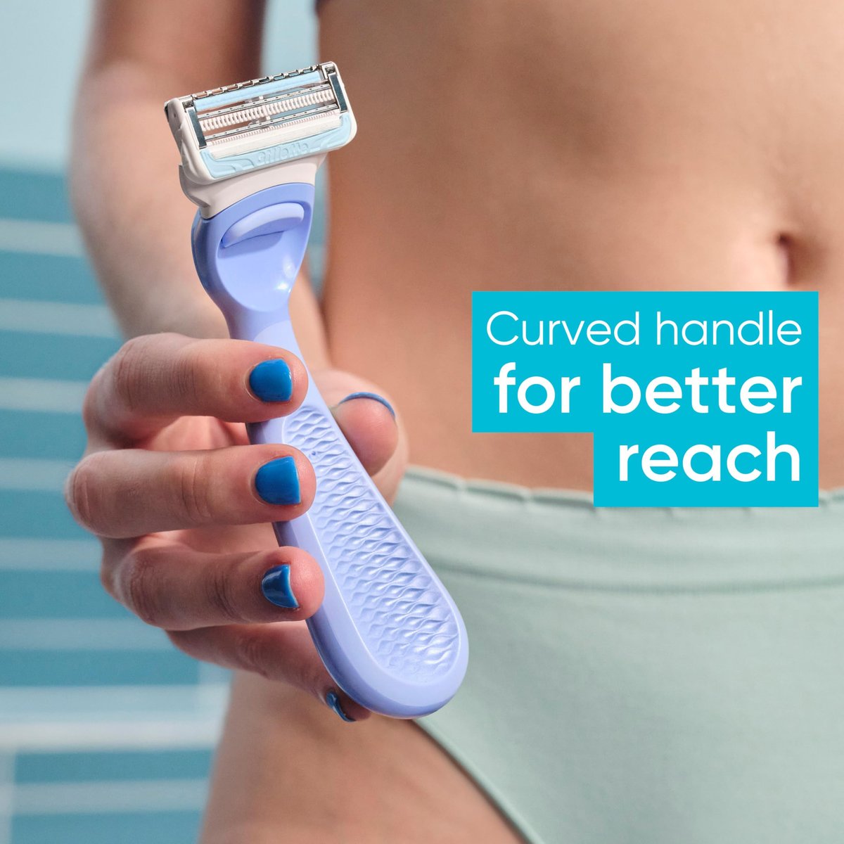Gillette Venus Intimate Grooming Women's Razor for Pubic Hair + Body, Shaving Kit (1 Body + 1 Pubic Razor) - görsel 11