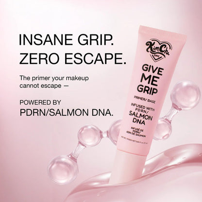 KimChi Chic Beauty Give Me Grip Gel Face Primer with PDRN, Niacinamide & Hyaluronic Acid - Hydrating Makeup Base for Long-Wear Hold, Smooth Luminous Finish, Korean Makeup Primer, 0.84 fl oz Avelisse