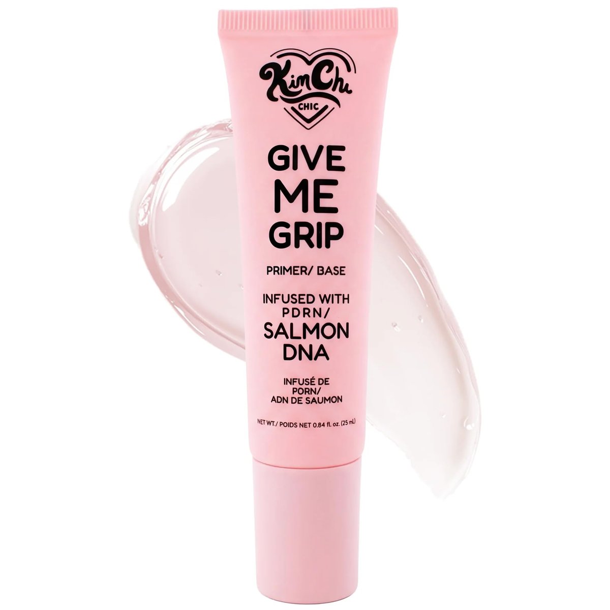 KimChi Chic Beauty Give Me Grip Gel Face Primer with PDRN, Niacinamide & Hyaluronic Acid - Hydrating Makeup Base for Long-Wear Hold, Smooth Luminous Finish, Korean Makeup Primer, 0.84 fl oz Avelisse