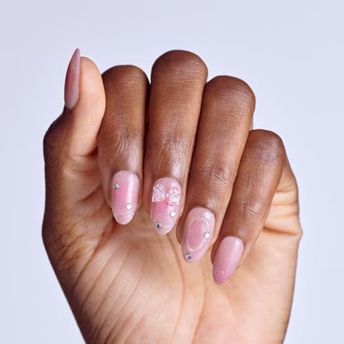 imPRESS Kiss Impress No Glue Mani Press On Nails - Venus Pink Medium Almond - 30 Nails Avelisse