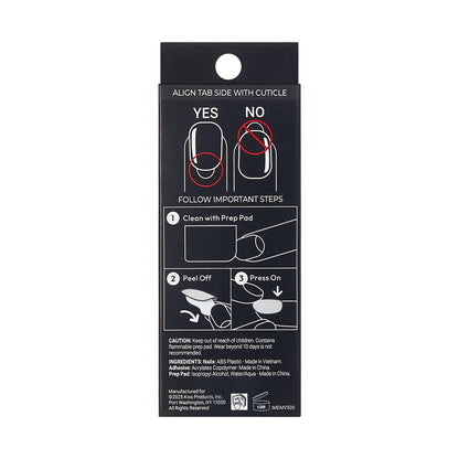 imPRESS Kiss Impress No Glue Mani Press On Nails - Venus Pink Medium Almond - 30 Nails Avelisse