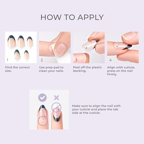 imPRESS Kiss Impress No Glue Mani Press On Nails - Venus Pink Medium Almond - 30 Nails Avelisse