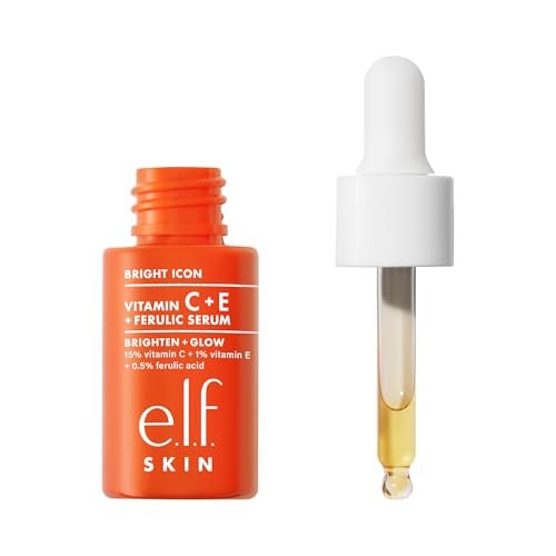 e.l.f. SKIN Brightest Besties Duo: Travel-Sized Brightening Face Serum & Vitamin C Eye Cream Set Avelisse