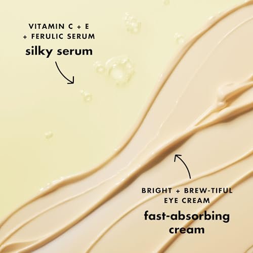 e.l.f. SKIN Brightest Besties Duo: Travel-Sized Brightening Face Serum & Vitamin C Eye Cream Set Avelisse