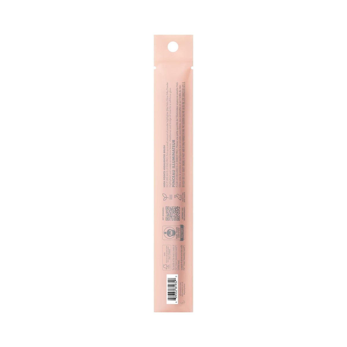 e.l.f. High Points Highlighter Brush - Soft & Tapered Face Makeup Brush for Illuminating Glow, Vegan & Cruelty-Free - görsel 15