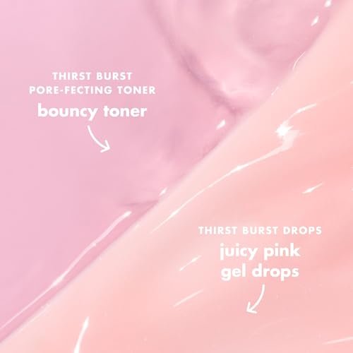 e.l.f. SKIN Thirst Burst Dew-O Travel-Sized Skincare Set – Exfoliating Toner & Hydrating Serum for a Dewy Glow - görsel 8