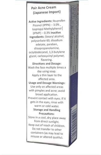 PAIR Acne Treatment Cream – Japanese Medicated Skincare 14g, Lion Acne Cream - görsel 8