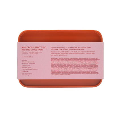 Glossier Mini Cloud Paint Blush Trio Holiday Gift Set: Crimson, Glisten & Afterglow Avelisse