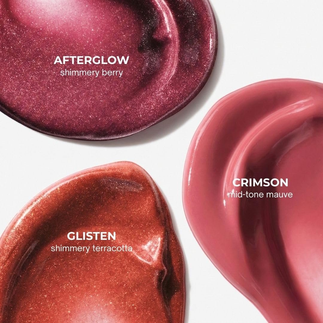 Glossier Mini Cloud Paint Blush Trio Holiday Gift Set: Crimson, Glisten & Afterglow Avelisse