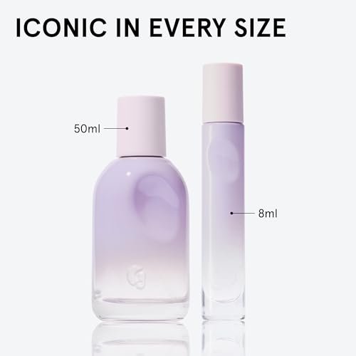 Glossier You Fleur Eau de Parfum Duo Gift Set - Unisex Fresh Floral Perfume with Ylang-Ylang, Apricot Skin & Ambrox - 50ml + 8ml Travel Spray Avelisse