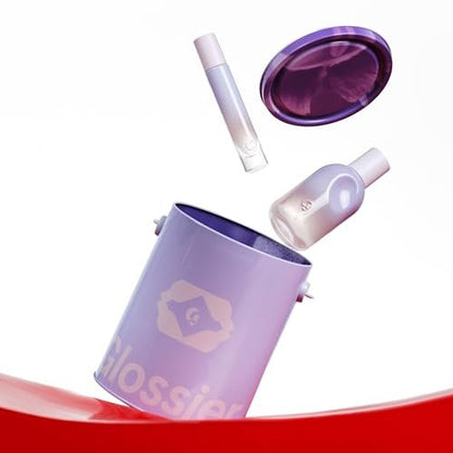 Glossier You Fleur Eau de Parfum Duo Gift Set - Unisex Fresh Floral Perfume with Ylang-Ylang, Apricot Skin & Ambrox - 50ml + 8ml Travel Spray Avelisse