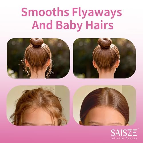 SAISZE Hair Wax Stick - Fly Away Tamer for Women & Kids, Bun Maker & Styling Cream, 2.7 Oz - görsel 4
