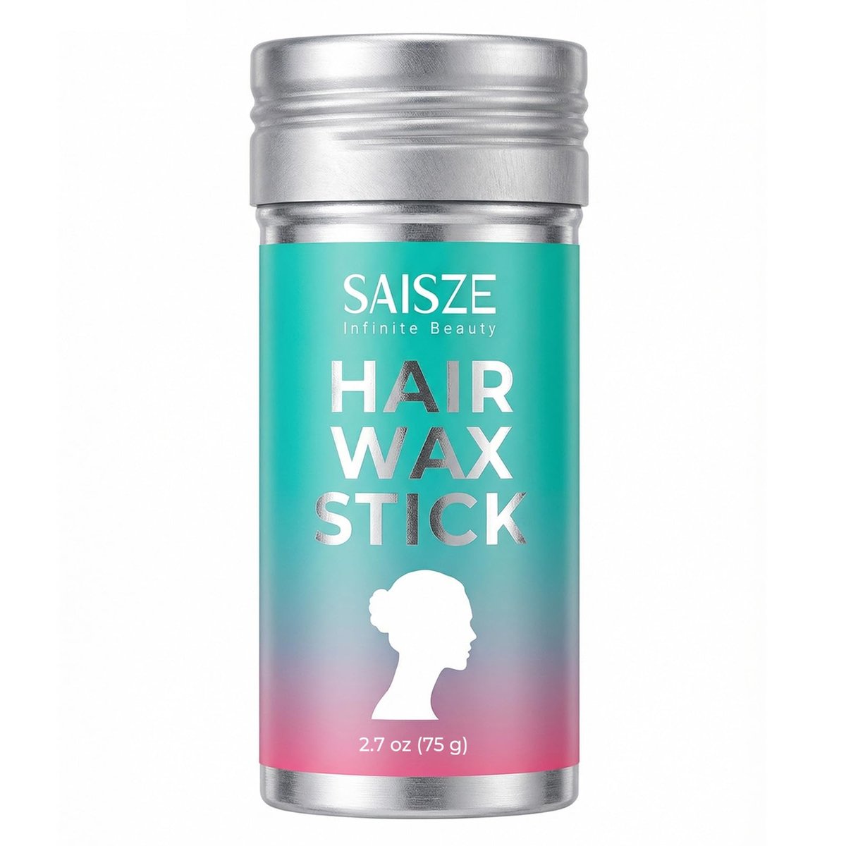 SAISZE Hair Wax Stick - Fly Away Tamer for Women & Kids, Bun Maker & Styling Cream, 2.7 Oz - görsel 1