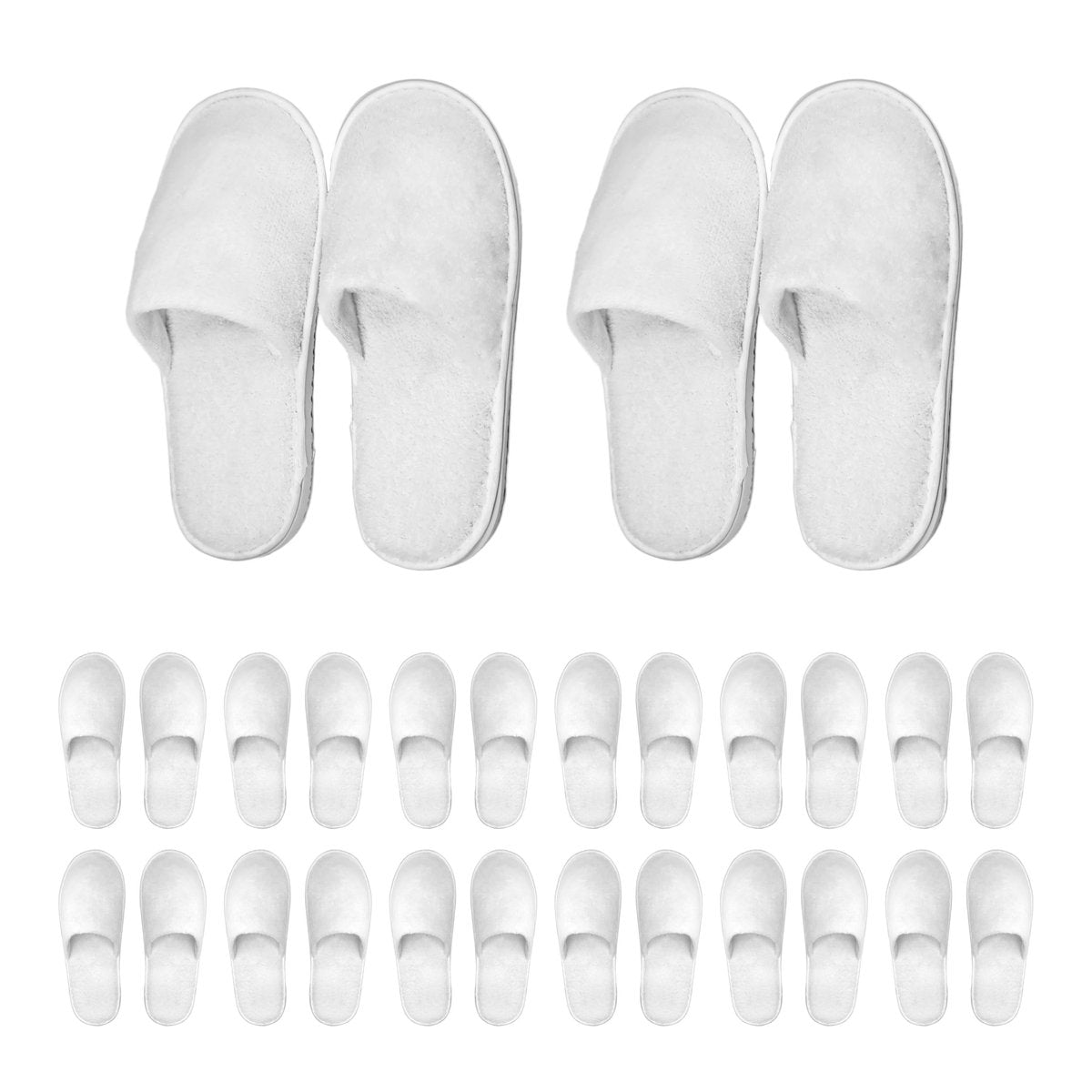 sloiuih 12 Pairs Disposable Slippers for Hotel Guests, Non-Slip Comfortable Slippers for Women & Men, Breathable Indoor Outdoor Home Spa Travel Essentials Avelisse