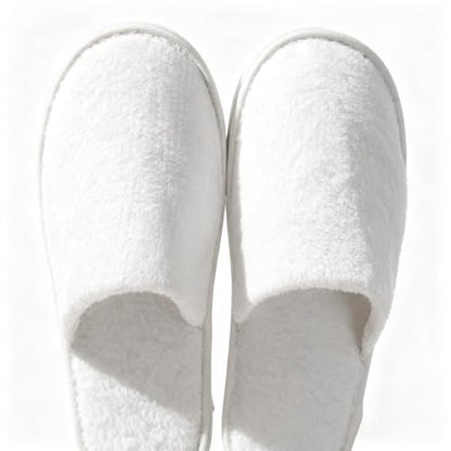 sloiuih 12 Pairs Disposable Slippers for Hotel Guests, Non-Slip Comfortable Slippers for Women & Men, Breathable Indoor Outdoor Home Spa Travel Essentials Avelisse