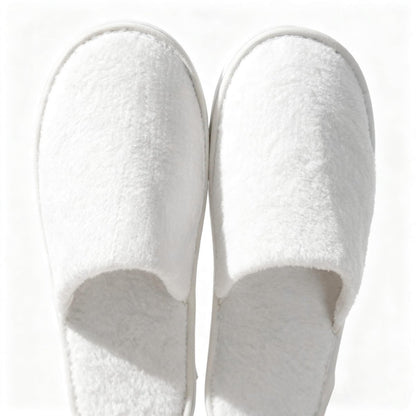 sloiuih 12 Pairs Disposable Slippers for Hotel Guests, Non-Slip Comfortable Slippers for Women & Men, Breathable Indoor Outdoor Home Spa Travel Essentials Avelisse