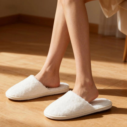 sloiuih 12 Pairs Disposable Slippers for Hotel Guests, Non-Slip Comfortable Slippers for Women & Men, Breathable Indoor Outdoor Home Spa Travel Essentials Avelisse