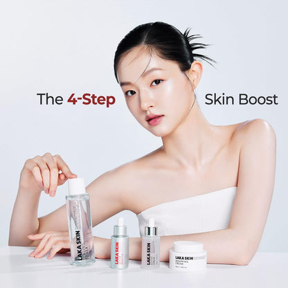 Laka Skin Active Serum – Glutathione & Dual PDRN Radiance Booster with Hyaluronic Acid, Pore Care, 30ml Avelisse